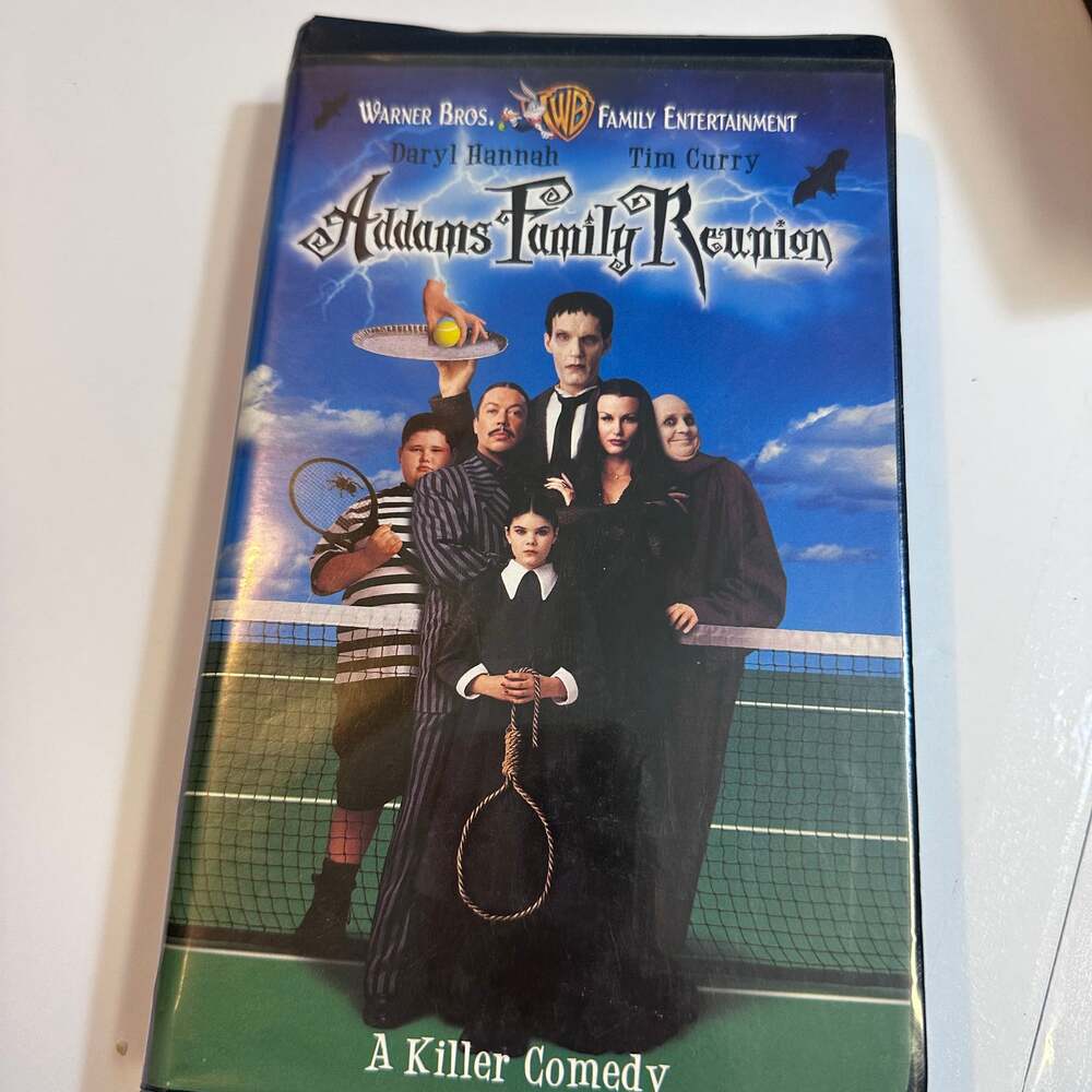 Addams Family Reunion VHS 1998 Clamshell